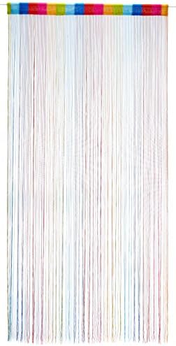 1001 Wohntraum F12 String Curtain Room Dividers Curtains 100 x 200 cm Colourful