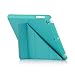 Produktbild Pipetto Luxe Origami Faltbare Lammfell-Hülle mit Stand für Apple iPad Mini 2/3 türkis