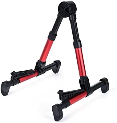 dingchen Robust Stand A-Frame Folding Vertical Folding Stand for Musical Instrument Stringed Instruments Portable Travel Lightweight Adjustable Brackets