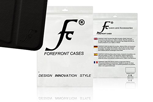 Forefront Cases® Neue Origami Leder Hülle / Tasche / Case / Cover für HTC Google Nexus 9 (8,9 Zoll) Tablet-PC – Rundum-Geräteschutz und intelligente Auto-Sleep-Wake-Funktion mit 3-JAHRES-GARANTIE VON FOREFRONT CASES – inkl. Eingabestift und Displayschutz - 5