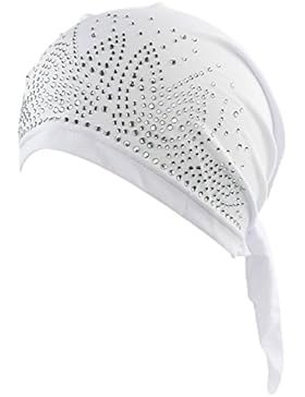 Choose Women's Schal Pre Tied Chemo Hut Mütze Turban Kopftuch für Krebs Patienten