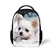 Produktbild Hunderucksack für Kleinkinder 12 Zoll leichte kleine Reißverschluss-Umhängetasche (Color : -, Size : -)
