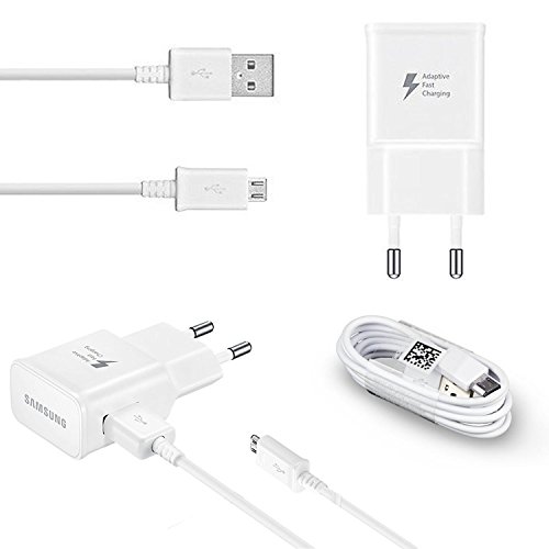Samsung EP-TA20EWE 2 Pin with ECB-DU4AWE Data cable White
