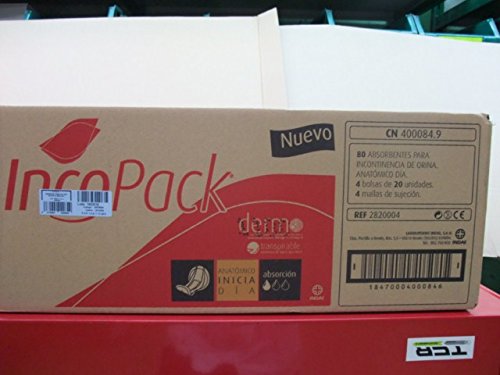 INCOPACK INICIA ANATOMICO DIA 80 UNIDADES