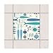 Produktbild Bilderwelten Fliesenaufkleber Fisherman Friends Blau 20x20 cm Fliesensticker Set, 20teilig