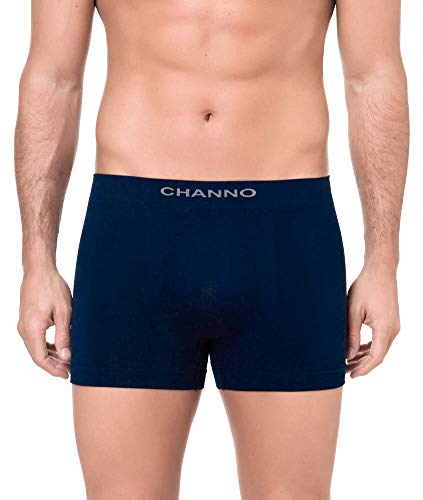 Pack de 4 - Calzoncillos Boxer Licra sin Costura Color Uniforme (Pack B, S)