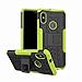 Price comparison product image XiaoMi RedMi Note 5 Pro (6,0inch) Case, Dual Layer Armor Combo Shockproof Heavy Duty Shield Hard Case Cover for XiaoMi RedMi Note 5 Pro (6,0inch) (Green)