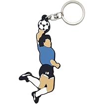 Portachiavi Diego Maradona Napoli - Gommoso 8cm - Idea Regalo Per Tifosi - Morbido E Resistente - Foto 6