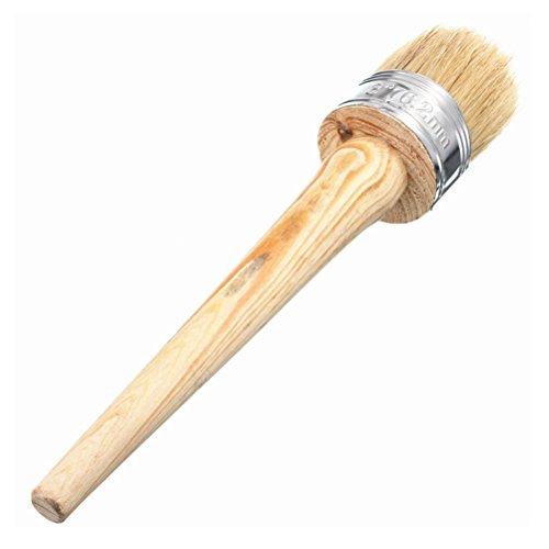 Wachs Pinsel Rundpinsel für Kreidefarbe & Möbelwachs Home Decor - 5