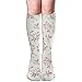 Produktbild sexy world Beautiful Floral Pattern School Long Socks Over-Knee Socks High Fitness Novelty Socks Girl Stockings Stylish Design50cm