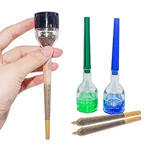 All-in-one Cone Roller and Filler Cone Maker with Grinder (Blue)