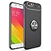 Produktbild WindCase Oppo R9s Plus Hülle, 360 Grad drehbarer Ring Halter Ständer [Kompatibel mit Magnetic Car Mount] Stoßfest Armor Case Schutzhülle für Oppo R9s Plus / F3 Plus Schwarz