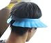 ANAM Update Ear protection Baby Shampoo Cap, Soft Toddler Shower Bathing Hat Adjust Headband (1 piece blue)