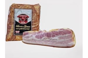 Pancetta BACON cotta a Vapore Affumicata Naturalmente | 2,100 kg. | SENZA GLUTINE - SENZA LATTOSIO | Cornacchia Salumi
