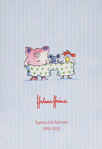 Helme Heine 17-Monats-Kalenderbuch A6: Von August 2019 bis Dezember 2020. Taschenkalender 2020. 17-Monate Wochenkalendarium. gebunden. Format 11,5 x 16,3 cm
