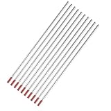 Thorium erhöht die Elektronenemissionseigenschaften der Elektrode, was die Lichtbogenstarts verbessert und eine höhere Strombelastbarkeit ermöglicht.