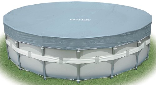 Intex Aufstellpool Frame Pool Set Ultra Rondo, Grau, Ø 488 x 122 cm - 4