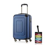 MEHR SICHERHEIT: Das TSA-Zahlenschloss ist ausgesprochen wichtig für Reisen z.B. in die USA: Da es mit einem speziellen Schlüssel vom Flughafen-Sicherheitspersonal geöffnet und verschlossen werden kann, werden Beschädigungen des Koffers durch gewaltsames Öffnen verhindert. Selbstverständlich können die Zipper des Reißverschlusses abgeschlossen werden und schützen den Kofferinhalt vor Zugriffen durch Unbefugte.