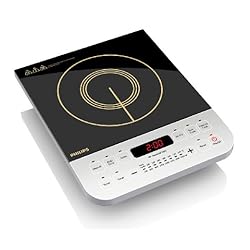 Philips Viva Collection HD4928 2100-Watt Induction Cooktop (Black)
