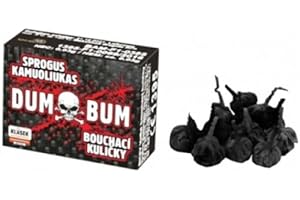 vama DumBum Riesen XXL Snap Bangers Knallerbsen Knallteufel Silvester Feuerwerk für Kinder und Jugendliche Pop Pop Snaper