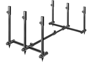 SABER TACKLE Saber - Terrain Pod - Fishing Rod Pod - Fully Adjustable - Safe & Secure - Fishing Rod Holder & Carry Case - Durable Carp Fishing Pod