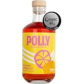 POLLY Italian Aperitif | Preisgekrönt | Orange & Enzian | vegan, glutenfrei, ohne künstliche Farbstoffe und Aromen | perfekte
