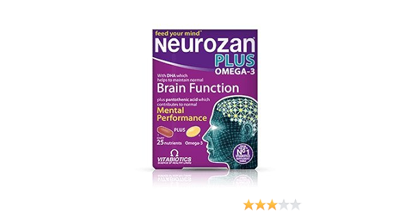 Buy Vitabiotics Neurozan Plus Pack Of 56 Tablets Capsules Online At Low Prices In India Amazon In