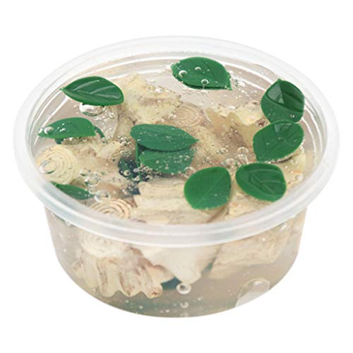 Preisvergleich Produktbild Cardith Schlammspielzeug Ungiftiges sensorisches Spielzeug Große Waldblätter Wurzelschlammschlammkohlkitt duftende Kinder drucken Schlammprodukte