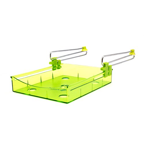 Lantelme 5887 Khlschrankschublade mini - Ausziehbar mit Saugnpfen Farbe grn