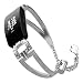 Produktbild Replacement for Fitbit Inspire/Inspire HR Metal Wristband Strap Rhinestone Hollow Design Adjustable Bracelet Strap
