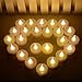 Produktbild LHY LIGHT 50 Teile/Satz LED Kerzen Gelb Batteriebetriebene Flammenlose Teelicht Hochzeit Weihnachten Elektronische Kerze Teelicht Geschenk