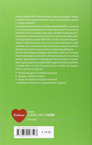 Book's Cover of L'autoterapia razionale-emotiva. Come pensare in modo psicologicamente efficace