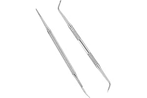 SIOPPKIK Kit professionnel de lime et de levage pour ongles incarnés pour le soin des ongles, outils de soin des pieds pour le traitement des ongles incarnés - Acier inoxydable chirurgical