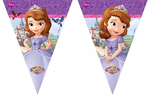 XXL 77 Teile Prinzessin Sofia Einhorn Party Deko Set für 8 Kinder - 4