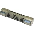 All Trade Direct 10 X 7 Amp Domestic 240V Household Mains Plug Fuse Electrical Cartridge Fuses by All Trade Direct