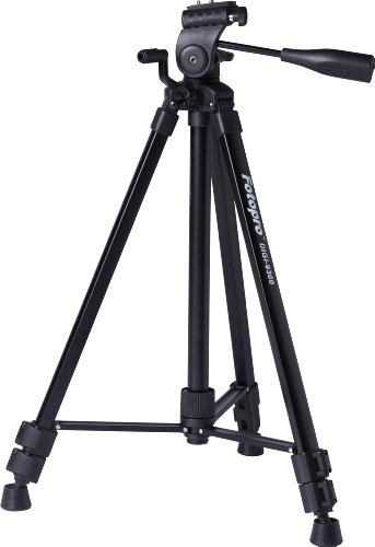 Rollei Stativ Compact Traveler Star S2 (ehemals DIGI 9300) - kompaktes Videostativ aus Aluminium, bis zu 3 kg Traglast, inkl. Stativkopf und Schnellwechselplatte - Schwarz