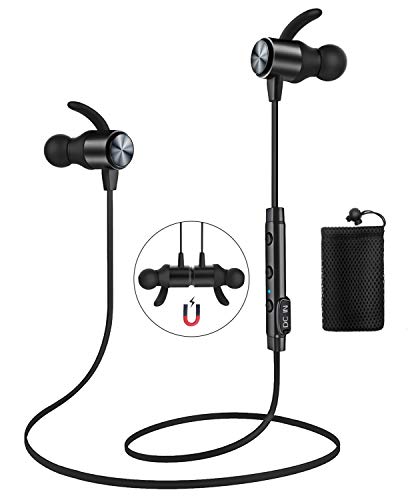Cordini Magnetici Anti-Smarrimento Per Auricolari Wireless – 4 Pezzi (2 Bianchi + 2 Neri) Per Sport E Vita Quotidiana
