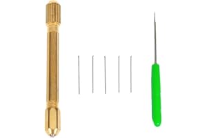 EXCEART Portautensili per Il Radicamento Capelli della Bambola Reroot Rehair con 2 Aghi Extra per Capelli di Razza Bambola Fai da Te Strumenti per Fare I Capelli Bambola 7 Pz