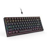 switch brown ou blue Características atractivas: Cable USB tipo C desmontable, 3 canales en la parte posterior para evitar el arrastre del cable USB, diseño de carcasa superior que hace que el teclado sea más sólido y mejora la experiencia de escritura.