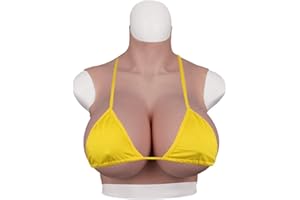 Yuewen Realistisch Silikon Brüste Mit Blut Schuss Haut Berührung Und Aussehen Wie Echt Künstliche Brüste Crossdresser Brüste für Crossdresser Drag Queen Cosplay