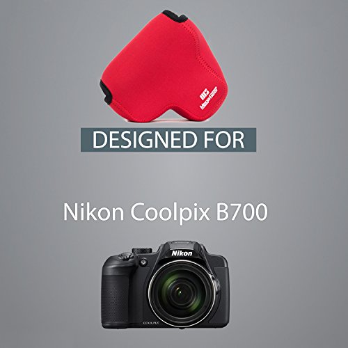 MegaGear MG850 tui avec Mousqueton en N opr ne pour Appareil photo Nikon Coolpix B700 Rouge reviews MegaGear MG850 tui avec Mousqueton en N opr ne pour Appareil photo Nikon Coolpix B700 Rouge