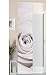 Produktbild Gardinenbox 2er Set Schiebegardine Flächenvorhang Wildseide Optik und Voile Paneel, 245x45, Rose, 80400