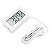 Produktbild Mini Tragbare ConvenientLCD Kühlschrank Gefrierschrank Kühlschrank Digital Thermometer Luftfeuchtigkeit Meter Temperatur-50~110 ° c Weiß