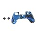 Baoblae Camo Navy Silicone Skin Case Cover w/Joystick Caps for PS4 Controller RS.305.00