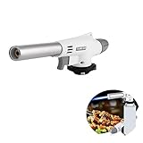 ➤ SICHERHEIT: Vollautomatische elektronische Zündung, sicher und einfach zu bedienen, winddicht, feuchtigkeitsbeständig, wasserdicht, sicher und bequem, kann auf Butan-Dosen installiert, ersetzt und recycelt werden.