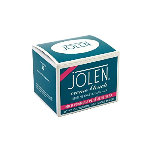 Jolen 1oz Creme Bleach Mild Plus Aloe Vera (2 Pack)