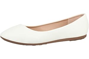 Elara Damen Ballerina Bequeme Slip Ons Flach Chunkyrayan