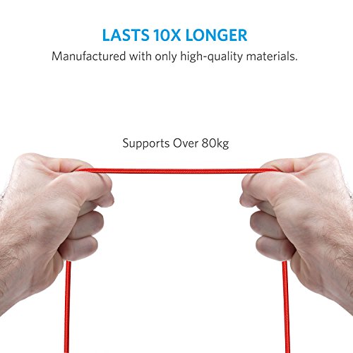 Anker Powerline C ble Micro USB 180cm Le C ble Haut de Gamme en Fibres d Aramide Nylon Double Tressage pour Samsung Nexus LG et Autres Smartphones et tablettes Android reviews Anker Powerline C ble Micro USB 180cm Le C ble Haut de Gamme en Fibres d Aramide Nylon Double Tressage pour Samsung Nexus LG et Autres Smartphones et tablettes Android