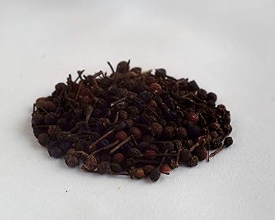 LIASOA Poivre Sauvage de Madagascar - Poivre Sauvage Voatsiperifery-Poivre noir - Sachet Zip (100)