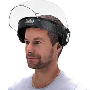 Steelbird YS-20 / SBA-2 FS Set of 2 7Wings Unbreakable Reusable Unisex Flip-Up Face Shield Face Mask Face Protection, Grey